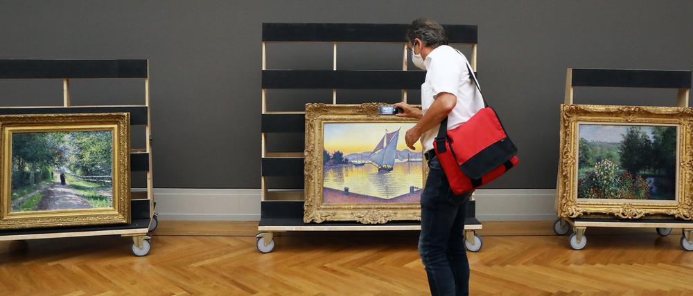 Museums Barberini in der Umbaupause vor der Eröffnung der Sammlung Hasso Plattners.