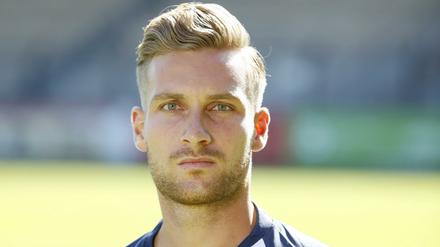 Torschütze Tino Schmidt vom SV Babelsberg.