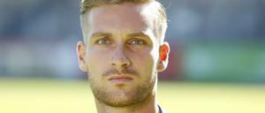Torschütze Tino Schmidt vom SV Babelsberg.