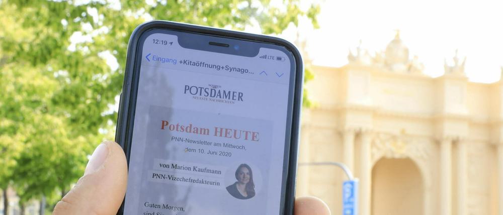 Der PNN-Newsletter - heute von Marion Kaufmann.