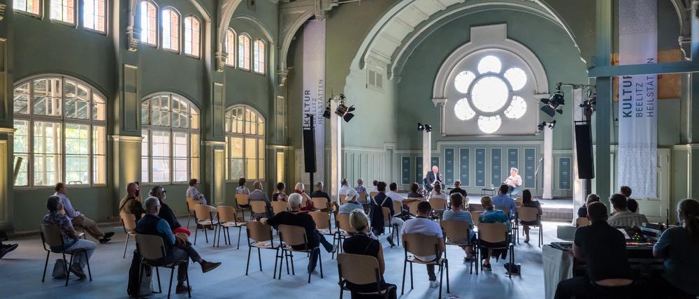 Kulturprogramm Beelitz-Heilstätten im ehemaligen Männersanatorium.