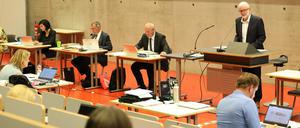 Stadtverordnetenversammlung im Hörsaal auf dem Uni-Gelände am Campus Griebnitzsee