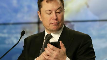 Elon Musk, Konzernchef des US-Elektroautohersteller Tesla.