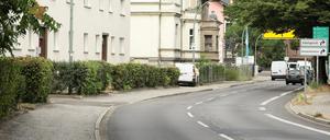 Blick in die Behlertstrasse: Hier erfolgte der Zugriff.