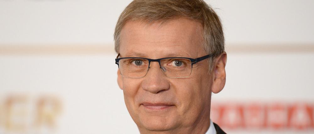 Moderator Günther Jauch
