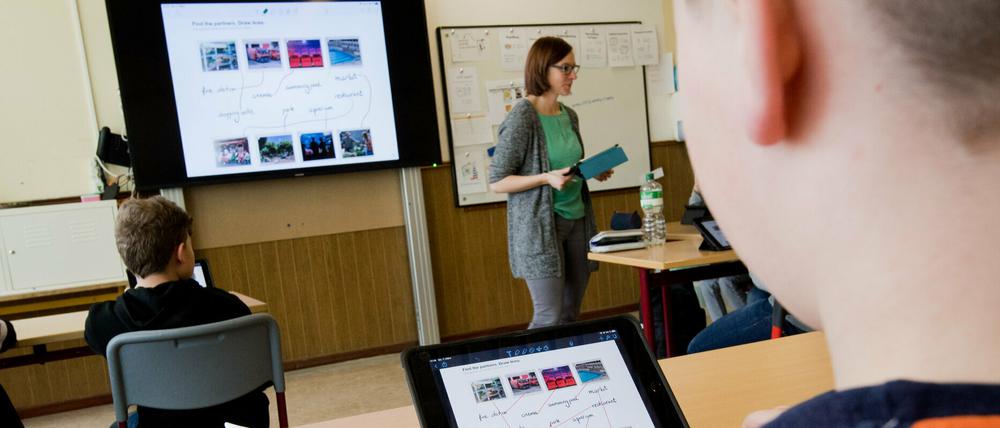 Digitalisierung - auch an Schulen ein wichtiges Thema.