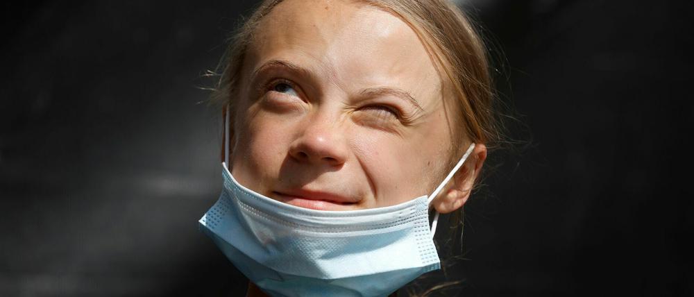 Greta Thunberg, aufgenommen am 20. August 2020 in Berlin.