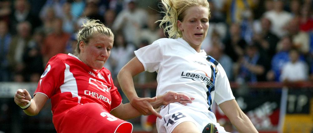 Bilder aus erfolgreicheren Tagen: Das UEFA-Pokalendspiel der Frauen im Karl-Liebknecht-Stadion in Potsdam-Babelsberg im Jahr 2005. 