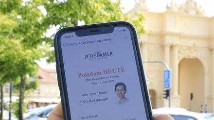 Der PNN-Newsletter - heute von Jana Haase.