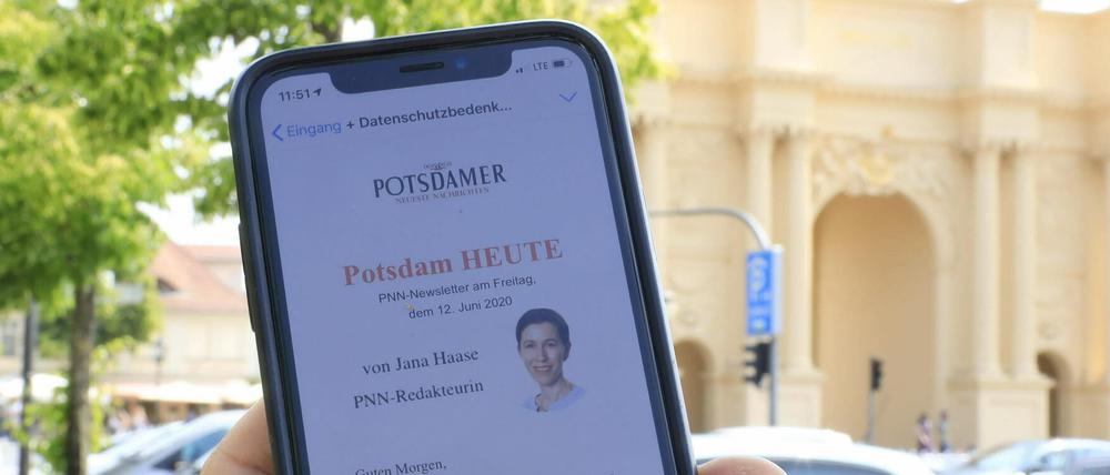 Der PNN-Newsletter - heute von Jana Haase.