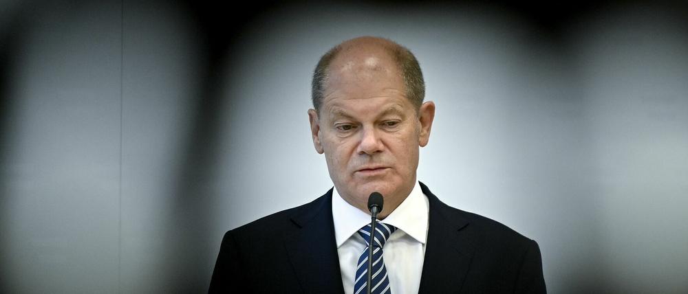 Finanzminister Olaf Scholz (SPD). 
