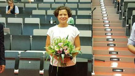 Potsdams neue Behindertenbeauftragte Tina Denninger.