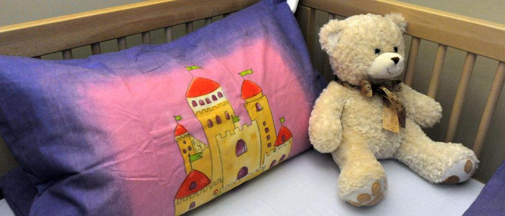 Kranke Kinder brauchen viel Trost. 