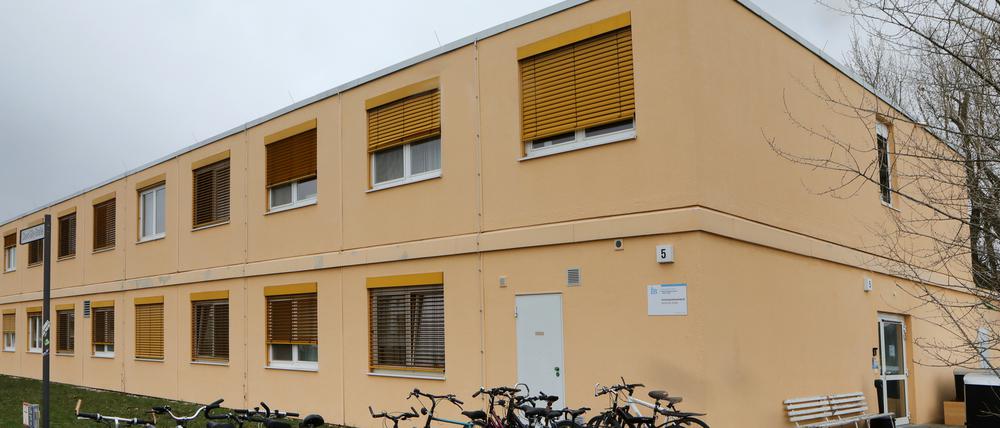 Die Flüchtlingsunterkunft in der Potsdamer David-Gilly-Straße.