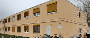 Die Flüchtlingsunterkunft in der Potsdamer David-Gilly-Straße.