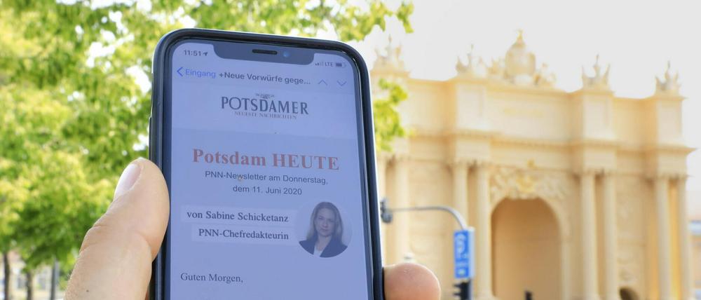 Der PNN-Newsletter - heute von Sabine Schicketanz.