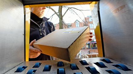 In Babelsberg-Süd steht eine neue Packstation der Deutschen Post DHL. (Symbolbild).