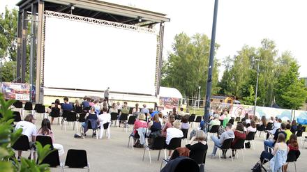 Im Open Air Kino am Waschhaus läuft am Samstagabend "Bohemian Rhapsody".