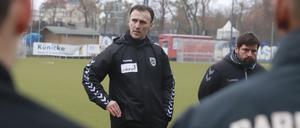 Babelsberg 03-Cheftrainer Predrag Uzelac.