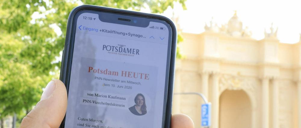 Der PNN-Newsletter - heute von Marion Kaufmann.