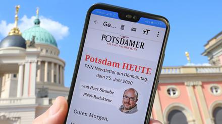 Der PNN-Newsletter  - heute von Peer Straube.