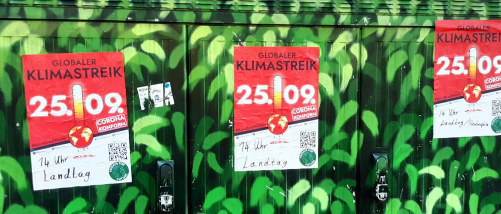 Die Klima-Initiative "Fridays for future" ruft für den 25. September 2020 zu einem Klimastreik auf.