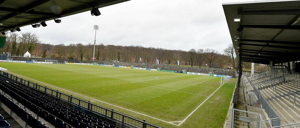 Im Karl-Liebknecht-Stadion in Babelsberg hat Turbine Potsdam das erste Saisonspiel 2020/ 2021 gewonnen.