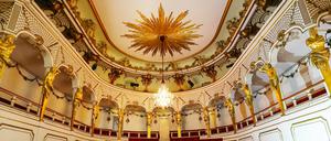 Das Dach über dem Schlosstheater wurde vollständig erneuert.