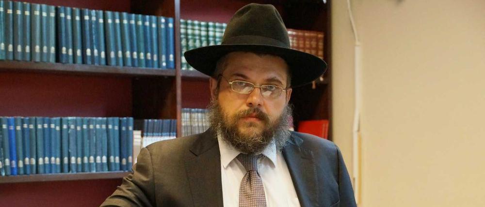 Rabbiner Ariel Kirson ist der Nachfolger des langjährigen Potsdamer Rabbiners Nachum Presman.