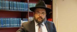 Rabbiner Ariel Kirson ist der Nachfolger des langjährigen Potsdamer Rabbiners Nachum Presman.