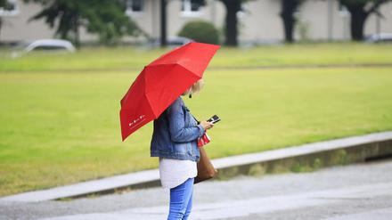 Potsdam steht ein regnerisches Wochenende bevor.