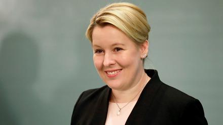 Franziska Giffey (SPD), Bundesministerin für Familie, Senioren, Frauen und Jugend.