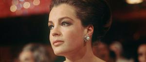 Eine undatierte Aufnahme der Schauspielerin Romy Schneider (1938-1982).