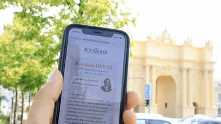 PNN Newsletter - heute von Marion Kaufmann.