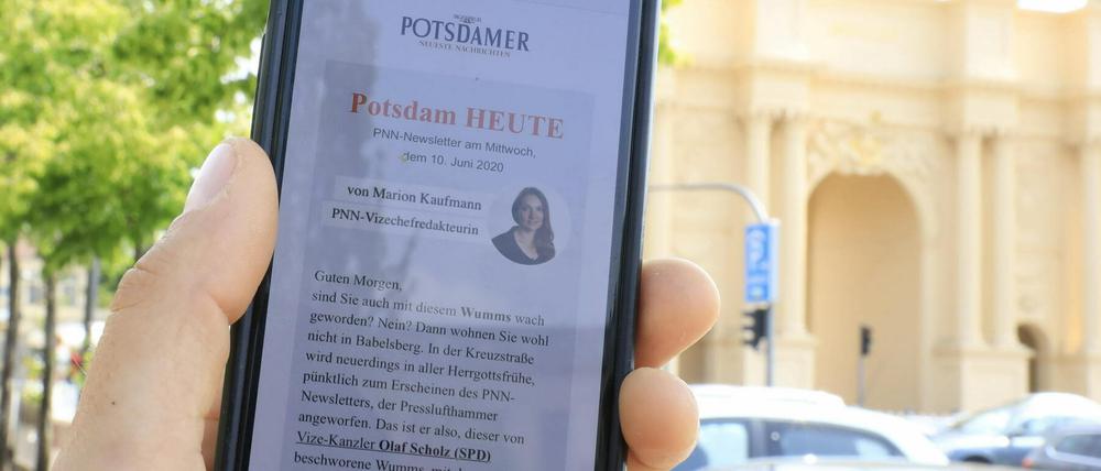 PNN Newsletter - heute von Marion Kaufmann.