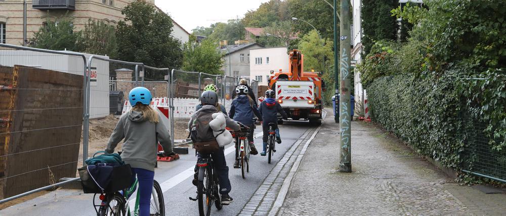 Die Leipziger Straße am vergangenen Freitag