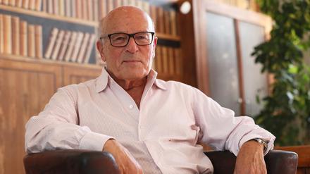 Regisseur Volker Schlöndorff in Potsdam.