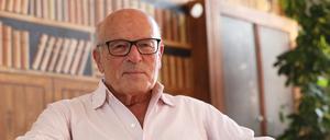 Regisseur Volker Schlöndorff in Potsdam.