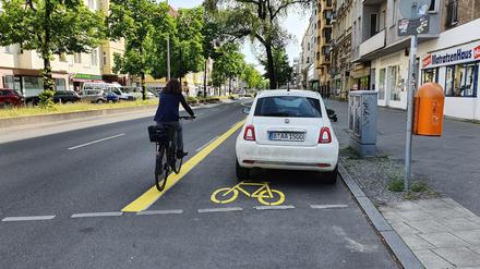 Eine Szene aus Berlin, auch in Potsdam kommt das vor. 