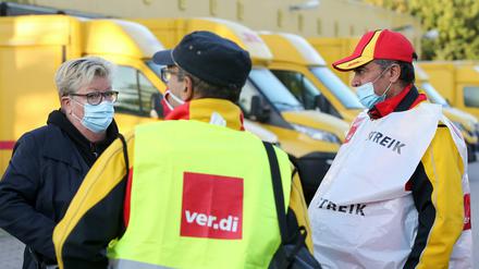 Verdi hat zum Warnstreik aufgerufen.