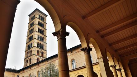 Vorbild für die Friedenskirche war San Clemente in Rom.