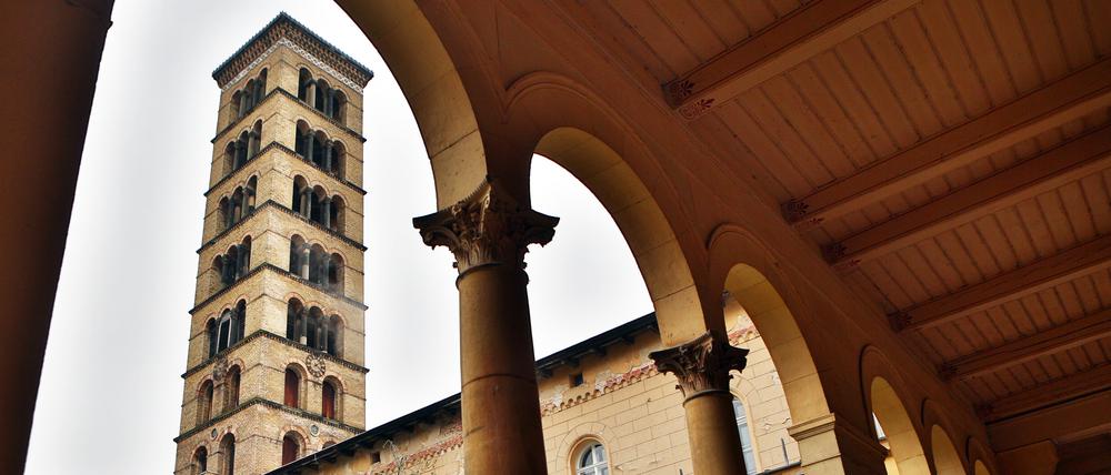 Vorbild für die Friedenskirche war San Clemente in Rom.