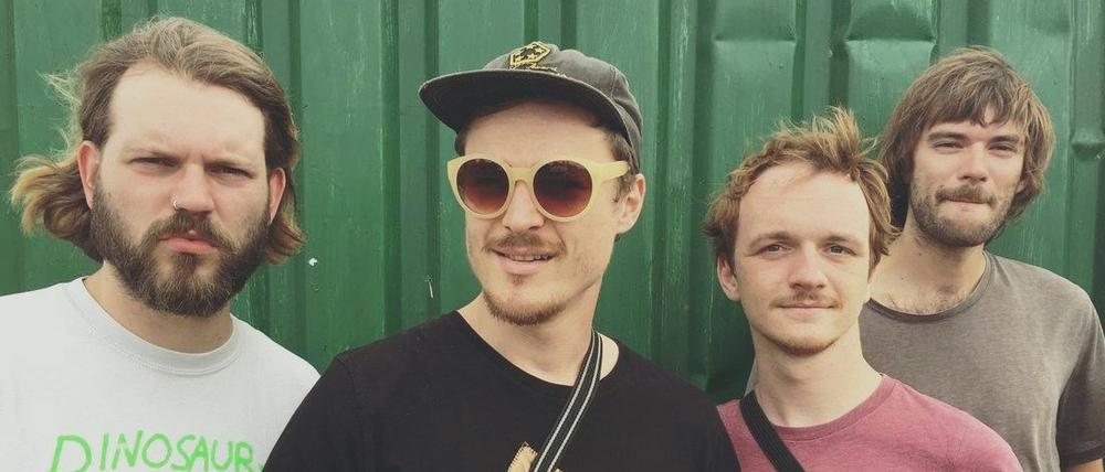 Die Band Eat Ghosts vom Potsdamer Kollektiv Brausehaus.