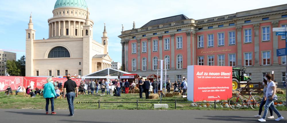 Das Wetter meinte es gut mit der Freiluft-Schau in Potsdam.