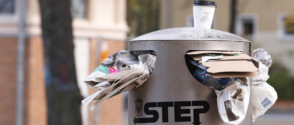 Heute wird in Potsdam auch bei der Müllabfuhr gestreikt. 