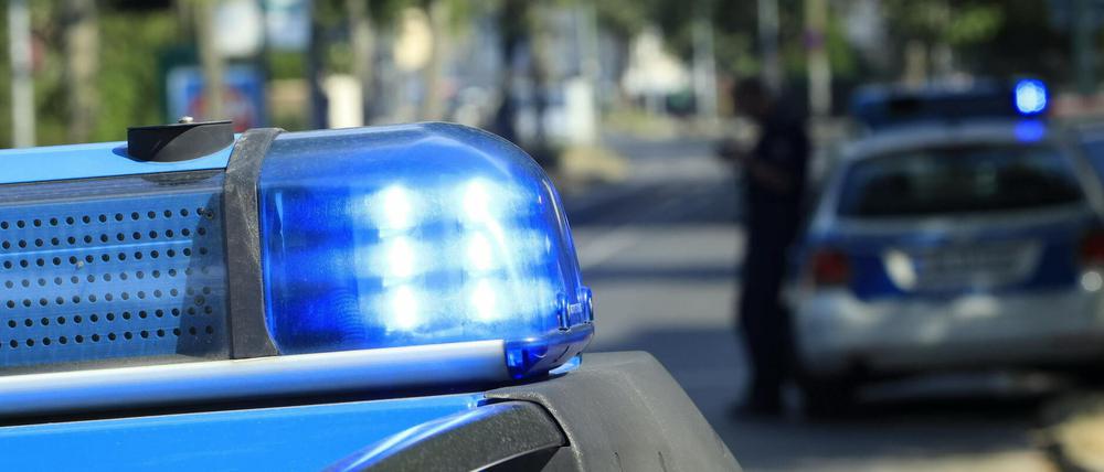 Polizei, Polizeiauto, Sirene, Blaulicht, 15.08.2020 Foto: Sebastian Gabsch