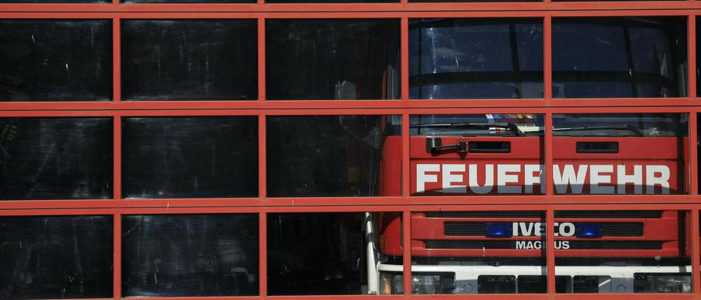 Die Feuerwehr wurde am Donnerstag nach Potsdam-West gerufen.