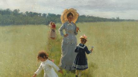 Bald im Museum Barberini: Ilja Repins "Auf dem Feldrain" (1879), eine Leihgabe der Staatlichen Tretjakow-Galerie in Moskau.