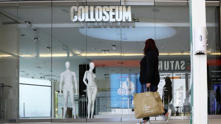 Colloseum in den Bahnhofspassagen hat geschlossen, die Kette ist pleite.