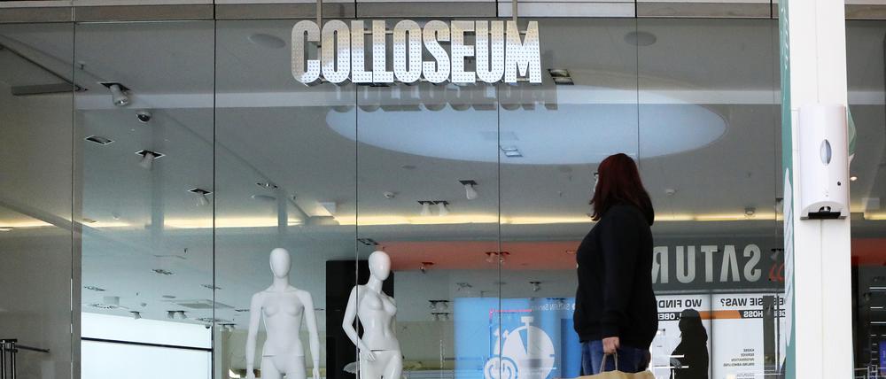 Colloseum in den Bahnhofspassagen hat geschlossen, die Kette ist pleite.